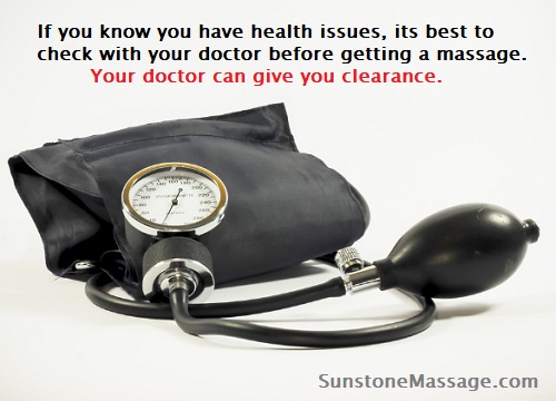 Did You Know To Check With Your Doctor Before Getting A Massage
