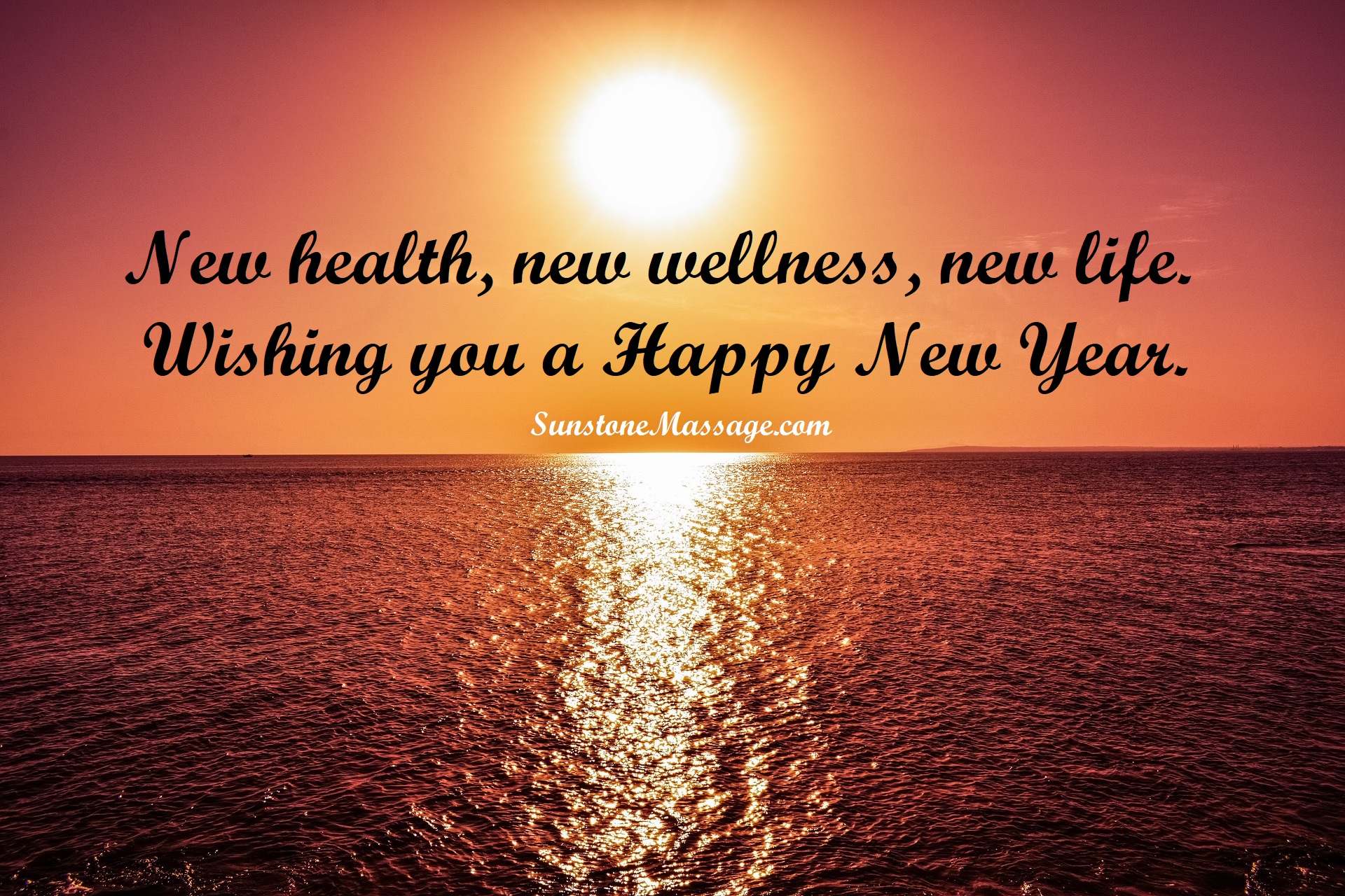 Happy New Year Wishes Images Greetings And Messages With Massage Therapy Sunstone Registered